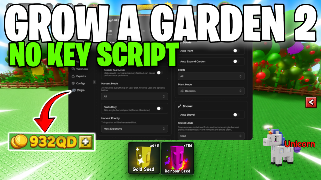 Lunar Hub Grow a Garden 2 Script (No Key): Complete Guide, Features & Latest Update